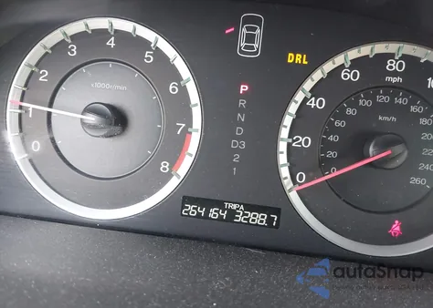 2008 Honda Accord 2.4 Ex-L из США, поврежденный, VIN 1HGCP26828A156663